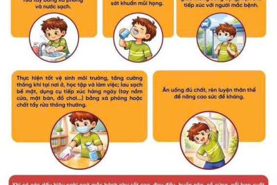 Tuyên truyền phòng tránh bệnh Viêm não mô cầu ở trẻ.